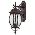 thumbnail image 1 of Satco Central Park Old Bronze Transitional Outdoor w/ 3 Light 60W, 1 of 12