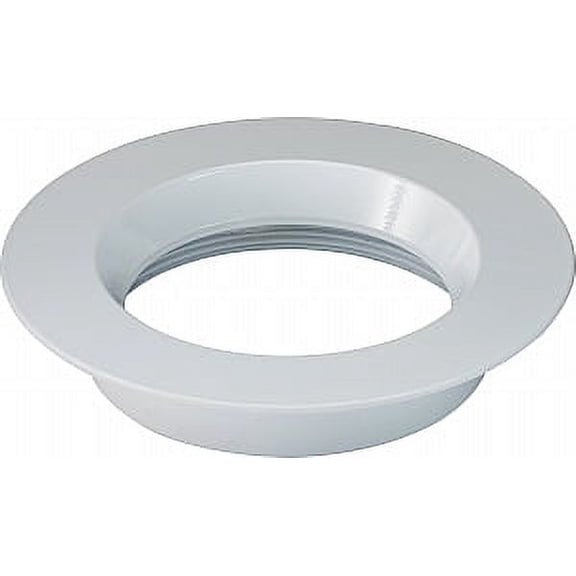 Satco FREEDOM White Trim Option for 4" Base Unit