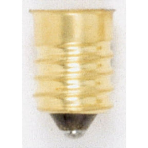 Satco French to Candelabra E14 - E12 Reducer