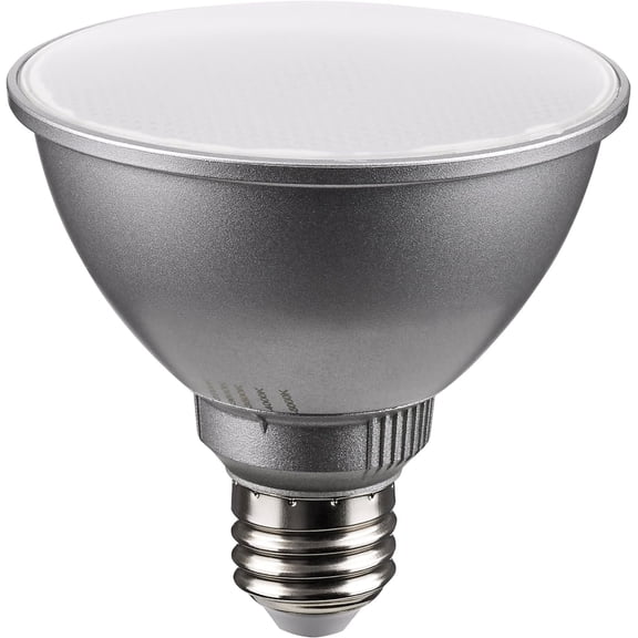 Satco LED Flood Light Bulb PAR30SN Medium Base - 11W CCT Selectable Silver - 2 Pack