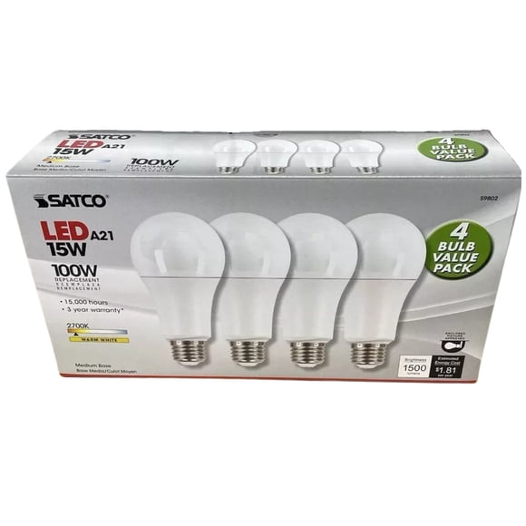 Satco LED Light Bulbs - Walmart.com