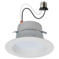 thumbnail image 1 of Satco Lighting S18800 Nuvo 4" Medium (E26) Baffle Recessed Trim And New Construction,, 1 of 5
