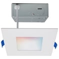 thumbnail image 1 of Satco Lighting S11561 Starfish 4" Integrated Led Shower / Square Smart Recessed Trim And, 1 of 5