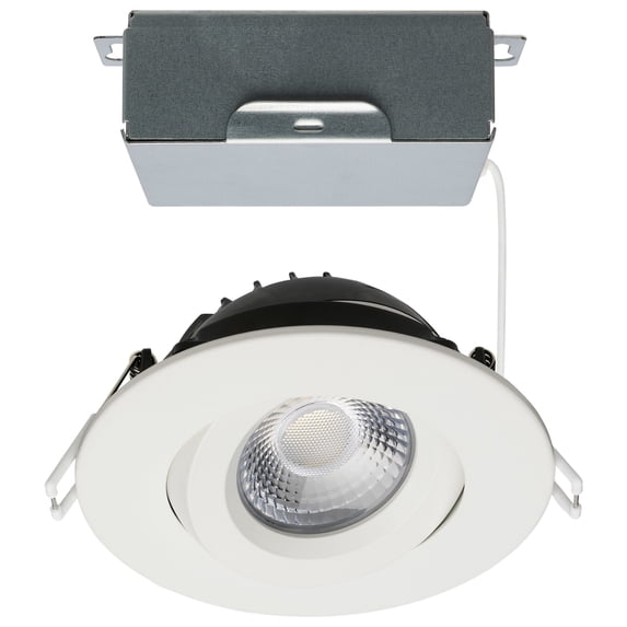 Satco Lighting S11618R1 Colorquick Led Canless Recessed Fixture - White