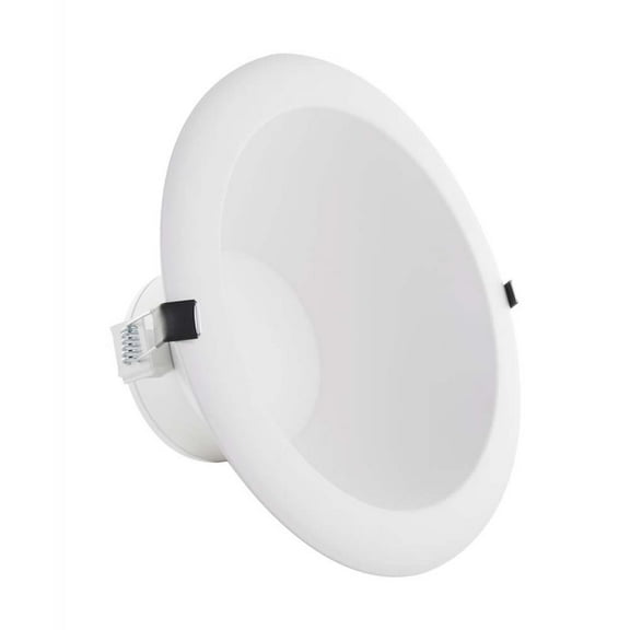 Satco 11811 - 23 watt Commercial LED Downlight Retrofit 6 inch Color Adjustable Lumen Adj LED Recessed Can Retrofit Kit with 5 6 Inch Recessed Housing
