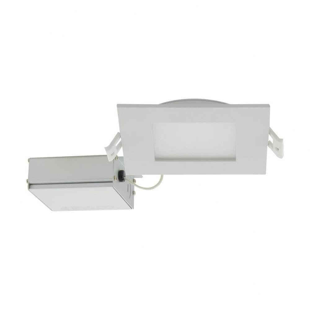 4.72'' White Aluminum LED Canless Recessed Lighting Kit