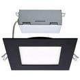 thumbnail image 1 of Satco - 12W CCT Selectable LED Square Edge-lit Direct Wire Downlight with Remote, 1 of 6