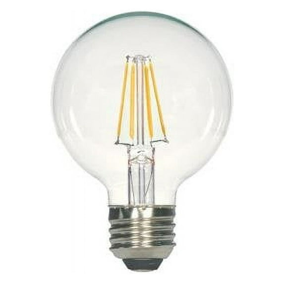 Satco 40W Equivalent Warm White G25 Medium LED Decorative Globe Light Bulb