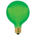 thumbnail image 1 of Satco Lighting S3835 Single 10 Watt Dimmable Candelabra (E12) Incandescent Bulb - Green, 1 of 2