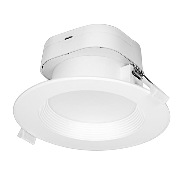 Satco Lighting S39011 Led Canless Recessed Fixture 5" Baffle Recessed Trim - White