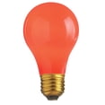 thumbnail image 1 of Satco Lighting S4984 Single 60 Watt Dimmable A19 Medium (E26) Incandescent Bulb - Red, 1 of 1