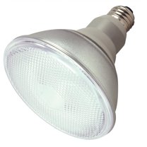 Satco Lighting S7203 Single 23 Watt Par38 Shaped Medium (E26) Base Compact Fluorescent