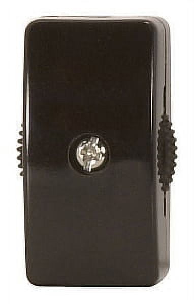 Satco On-Off Cord Switch for 18/2 SPT-2 6A-125V 3A-250V 3A-125V Brown ...