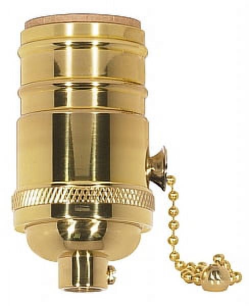 Satco On-Off Pull Chain Socket - Walmart.com