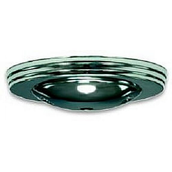 Satco Polished Nickel Vintage Smooth Canopy Kit