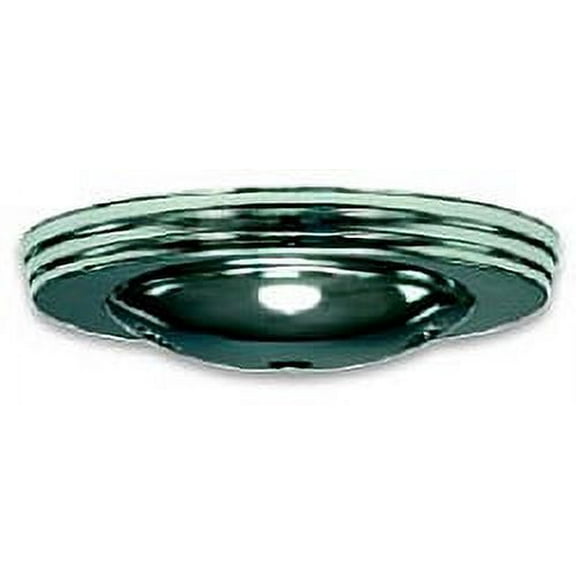 Satco Polished Nickel Vintage Smooth Canopy Kit