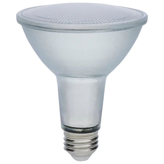 12 Watt Econo LED PAR30LN - 5000K - 35 Degree Beam Angle - Medium Base - 120-277 Volt - Silver Finish - 6-Pack