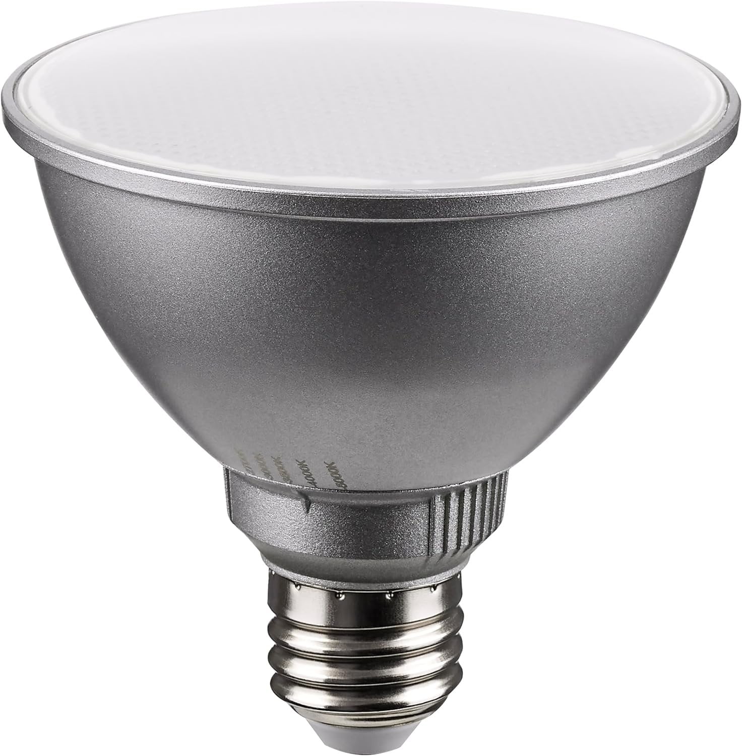 Satco LED Flood Light Bulb PAR30SN Medium Base - 11W CCT Selectable Silver - 2 Pack