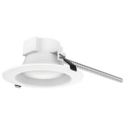 Satco 15 Watt Commercial LED Downlight 6 in CCT Adjustable 120-277 volt Econo - N/A