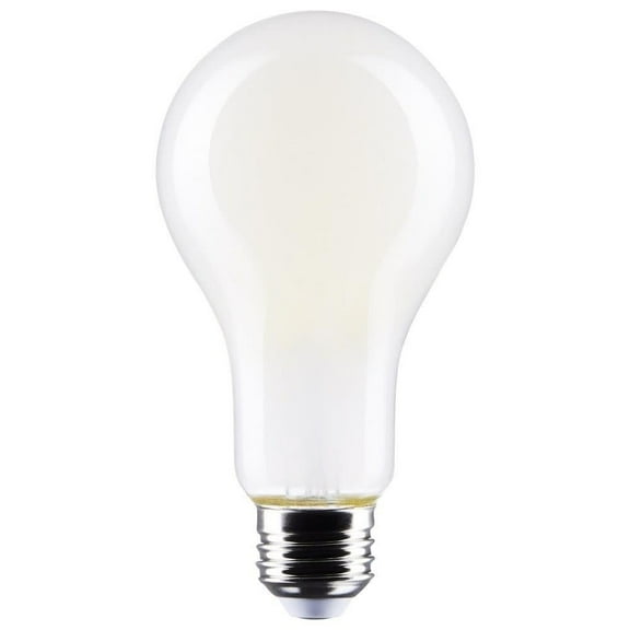 Satco LED High-Lumen A21 Filament Bulb - 150W Equivalent, Dimmable, White, 18.5 Watts
