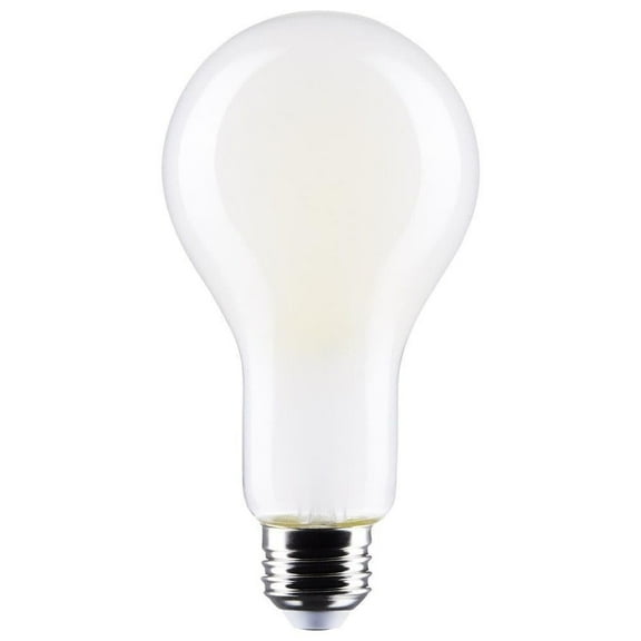 Satco LED A23 High-Lumen Filament Bulb - 200W Equivalent, 21W, White, Cool White