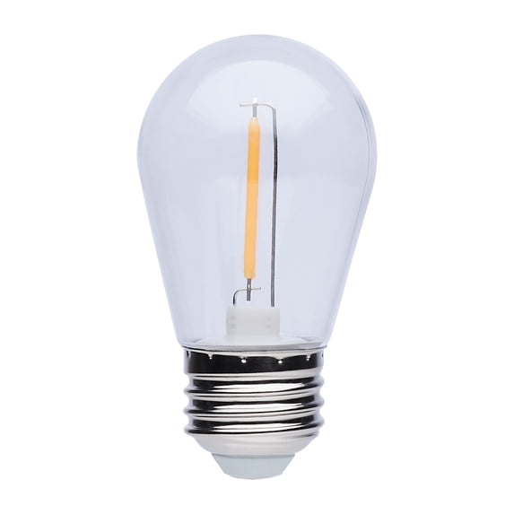 4Pk - Satco 120 Volt S14 LED String Light Replacement Bulb 2700K