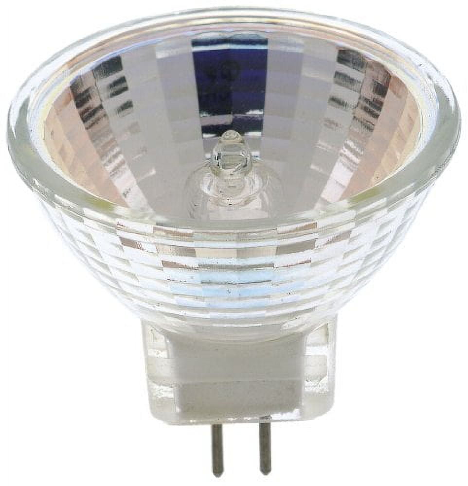 Satco S1990 20 Watt MR11 Halogen GZ4 Base 24 Volt Clear SP 12 Beam Pattern No Harmful