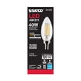 thumbnail image 1 of 4W B11 LED - Clear - Candelabra base - 90 CRI - 3500K - 120V - 6-Pack.Color:Clear,Pack QTY:6, 1 of 16