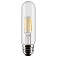 thumbnail image 1 of 5.5W T10 LED - Clear - Medium base - 90 CRI - 3000K - 120V - 6-PACK, 1 of 6