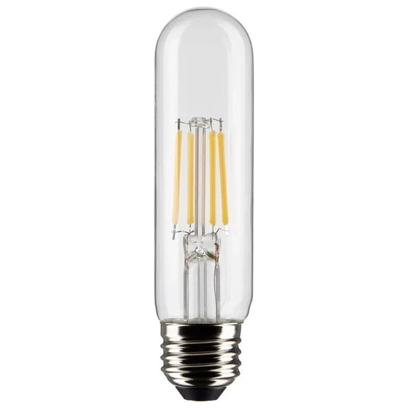 5.5W T10 LED - Clear - Medium base - 90 CRI - 3000K - 120V - 6-PACK