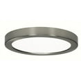 thumbnail image 1 of Satco S21520 13.5W 7 in. Flush Mount 5000K Round Shape LED Fixture, Brushed Nickel Finish - 120V, 1 of 2