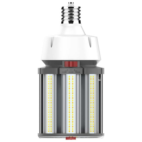 100/80/63 Wattage Selectable Cct Selectable Etended Mogul Base Led Hid Replacement Lamp-5.11 Inches Wide Satco S23144