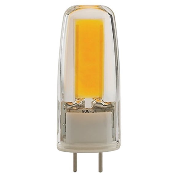 Satco S28680 480lm & 3000K Single 4W Dimmable T4 Bi Pin LED Bulbs