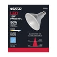 thumbnail image 1 of Satco S29444 PAR38 LED Reflector Light Bulbs 15W 120V 5000K 1200L Dimmable WET Location (6 Pack), 1 of 11
