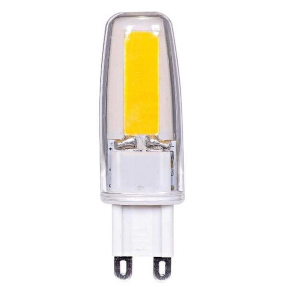Satco S29547 4W T4 Bi Pin G9 120-130 2700K JCD LED Bulb, Clear
