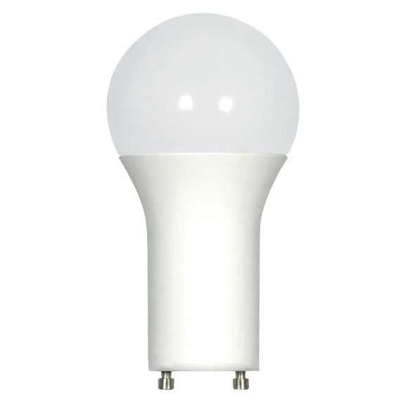 Satco S29819 LED A19 Light Bulbs 15W 120V 2700K GU24 Bi-Pin Base Frosted Dimmable (6 Pack)
