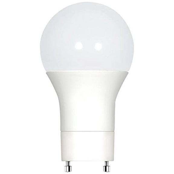 Satco S9840 - 9.5 watt; A19 LED; 2700K; GU24 base; 220' beam spread; 120 volts