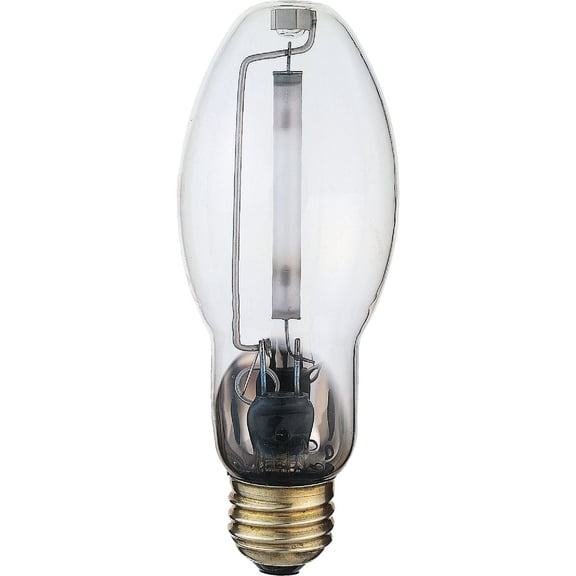 Satco S3127 2100K 70-Watt Clear Medium Base ED17 High Pressure Sodium Lamp