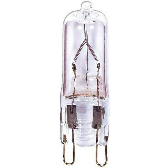 Satco S3544 1/Card 120V 35-Watt T4 G9 Base Light Bulb, Clear