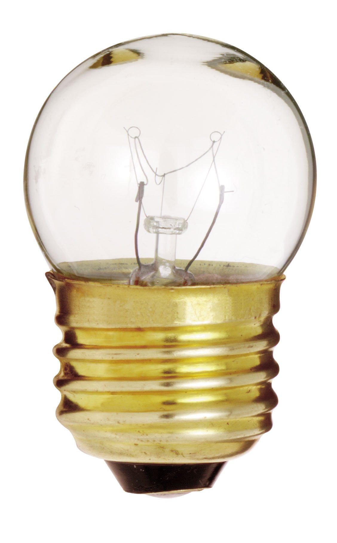 Satco S3606 Incandescent S11 Light Bulb 7.5W 120V 2700K Warm White Light E26 Medium Base Dimmable (25 Pack)