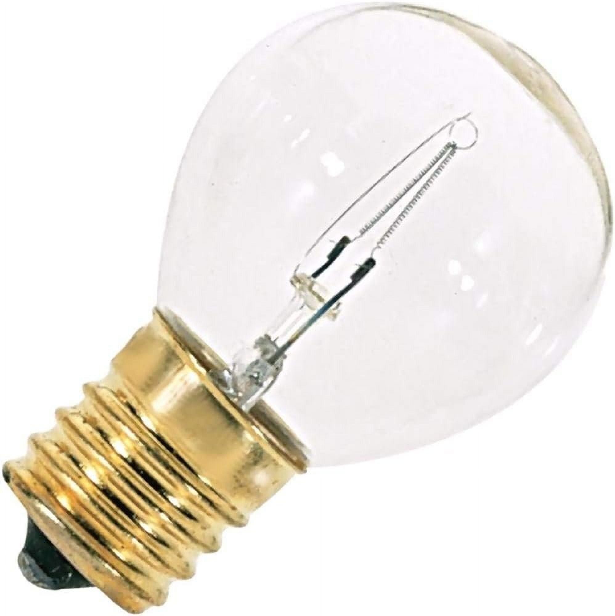 Intermediate Base Satco S3729 Intermediate Base 40-Watt S11 Light Bulb, Clear - Walmart.com