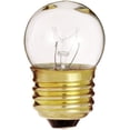 thumbnail image 1 of Satco S3795 120V 1/Card Medium Base 7.5-Watt S11 Incandescent Lamp, Gloss White, 1 of 2