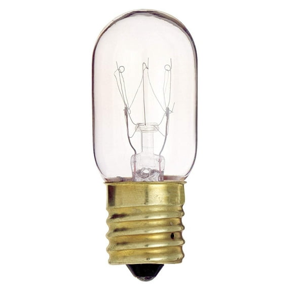 Satco S4720 130V Intermediate Base 25-Watt T8 Light Bulb, Clear