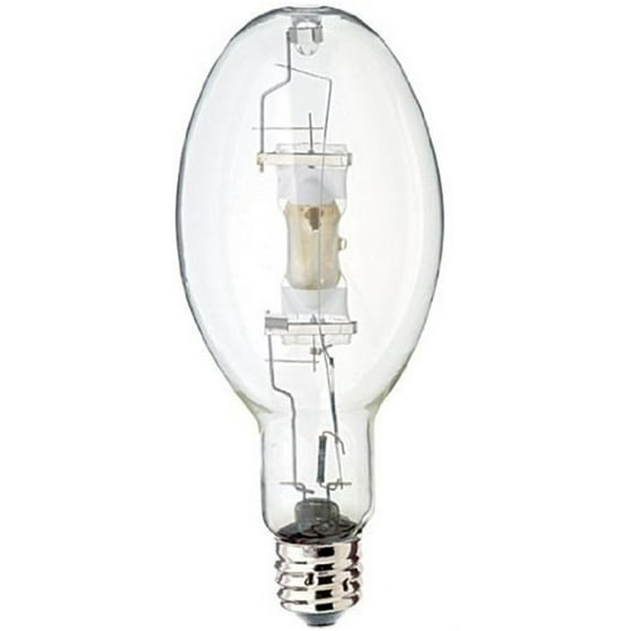 Satco S5825 - 350 watt; Metal Halide HID; Mogul extended base; ED28; Clear; 65 CRI; 4200K