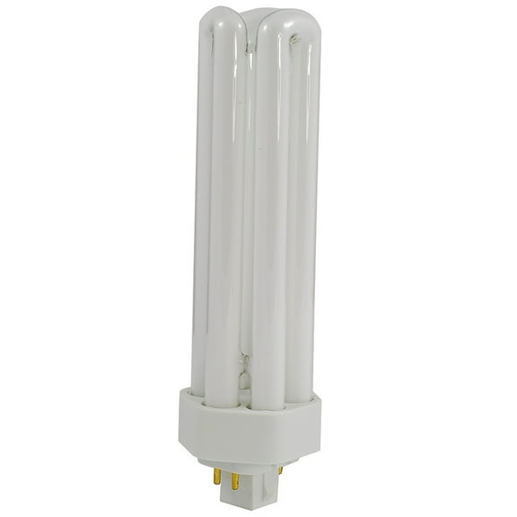 Satco S6756 - 42 watt; pin-based Compact Fluorescent; 4100K; 82 CRI; GX24q-4 (4-Pin) base