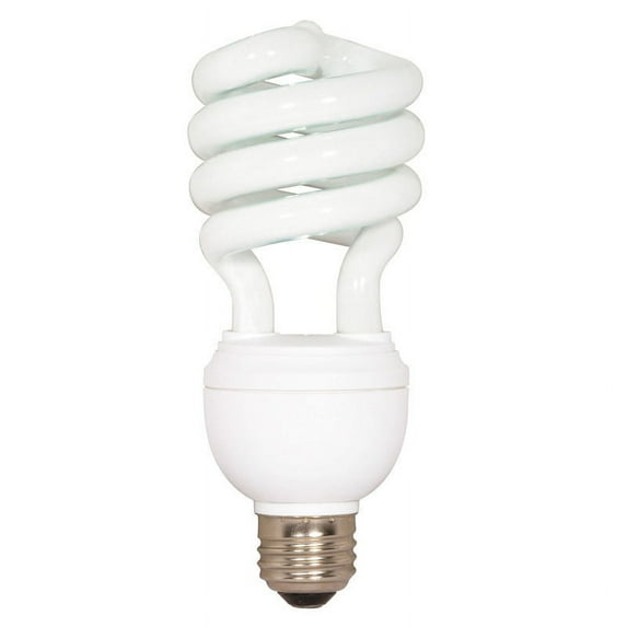 Satco S7342 12/19/28W 3-Way Spiral Screw-In 4100K fluorescent bulb