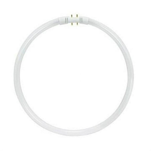 Satco S8159 3500K 40-Watt 2GX13 T5 Circline High Performance Lamp, Neutral White .