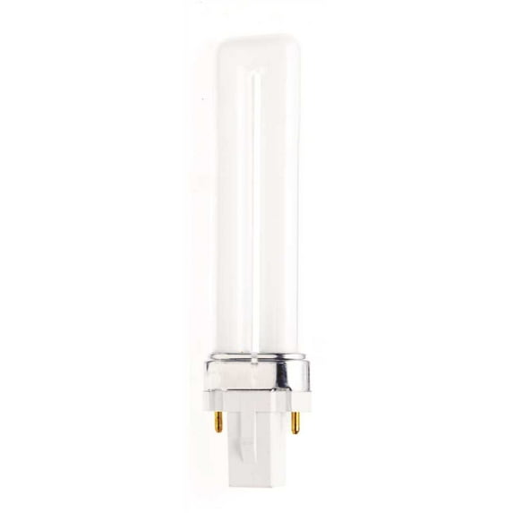 Satco 25W Equivalent Warm White G23 Base T4 CFL Light Bulb S8302
