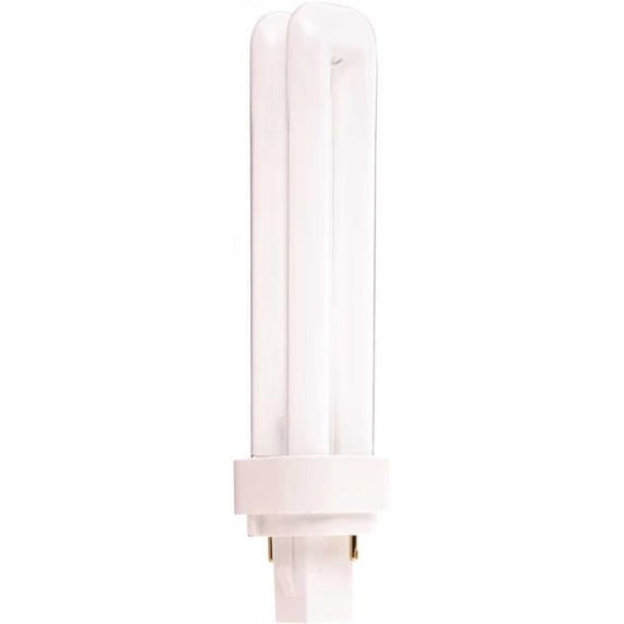 Satco S8324 - 18 watt; pin-based Compact Fluorescent; 4100K; 82 CRI; G24d-2 base
