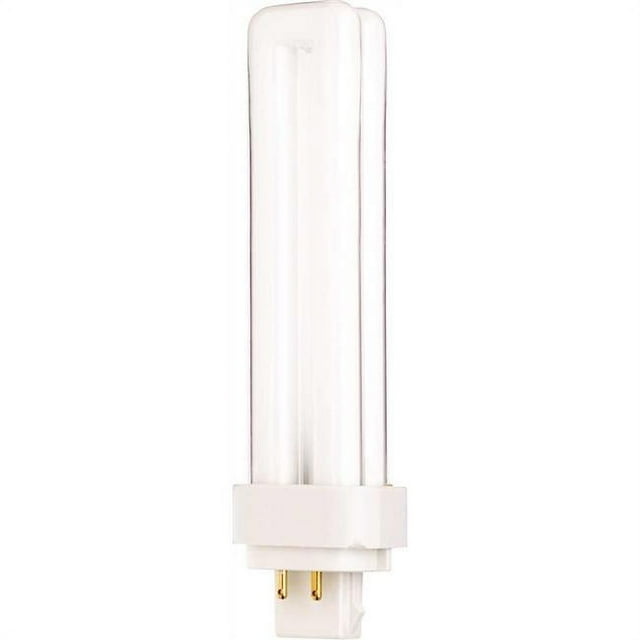 Satco S8336 4100K 18Watt G24q2 Base T4 Quad 4Pin Tube for Electronic and Dimming Ballasts